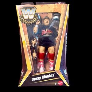 WWE Elite Legends Dusty Rhodes Action Figure & Accessories, Greatest Hits 6"